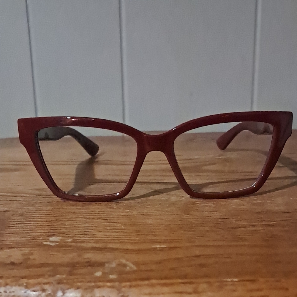 Gucci Red Cat-Eye Glasses